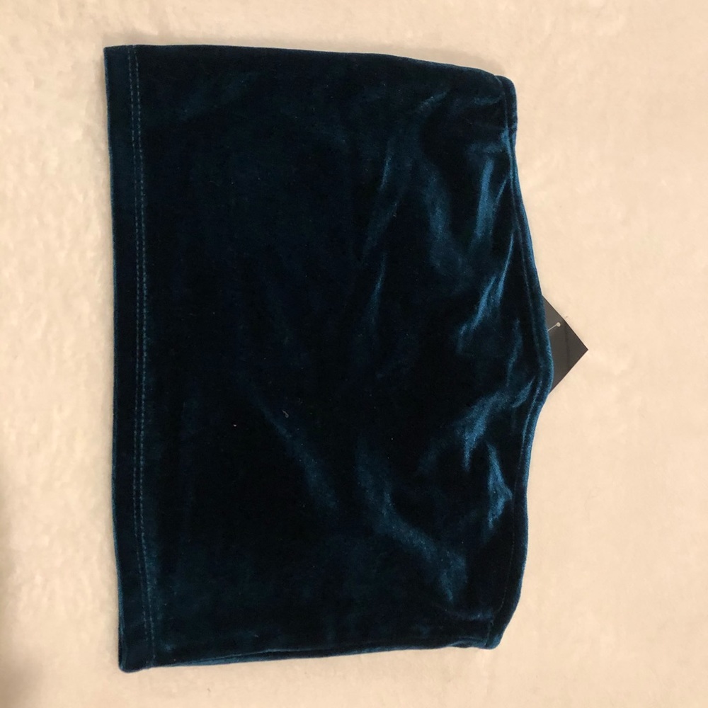 Velvet Tube Top